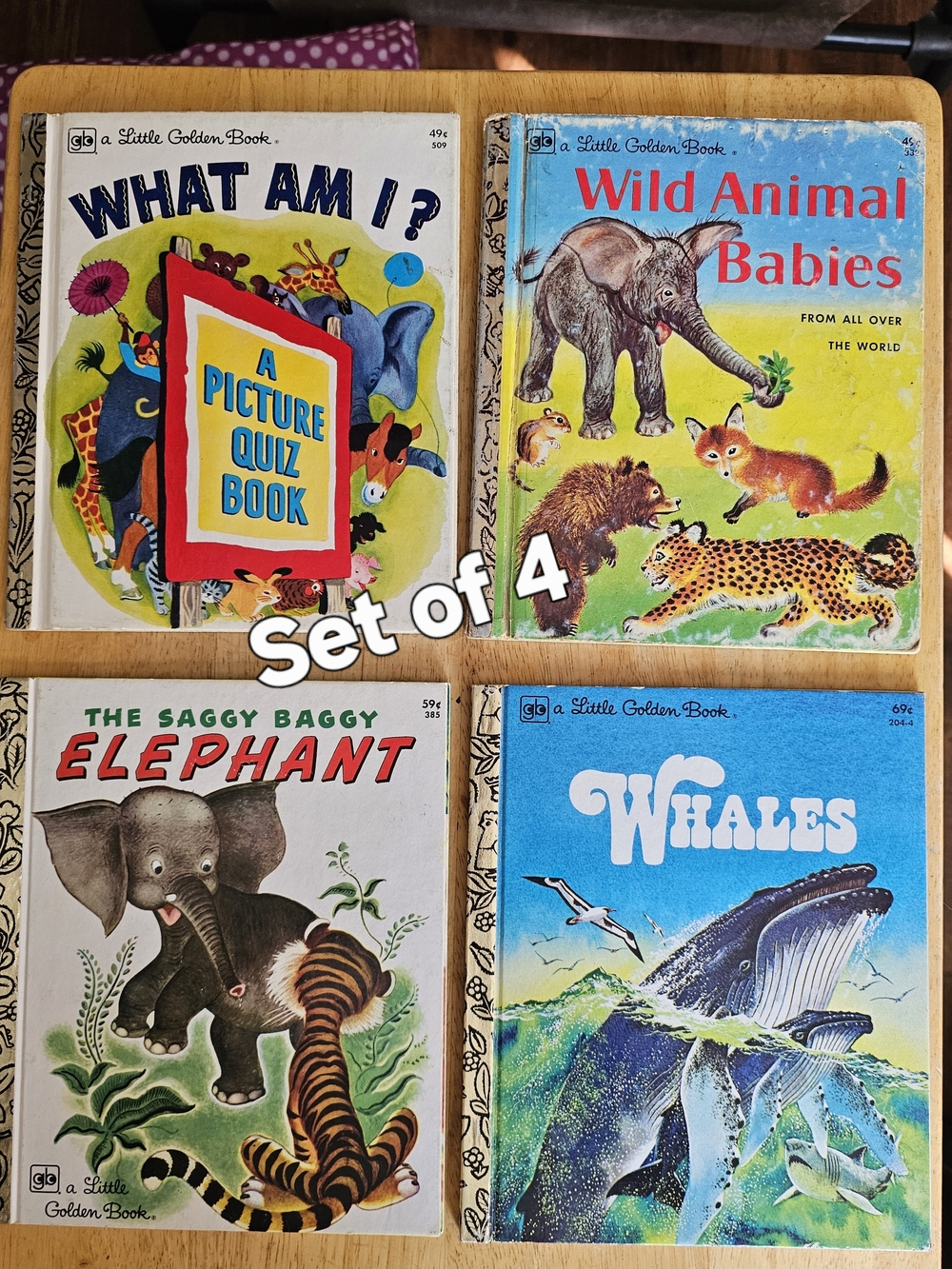 LITTLE GOLDEN BOOK: SET OF 4